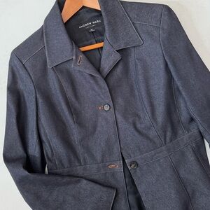 Andrew Marc Women's Denim Blazer
